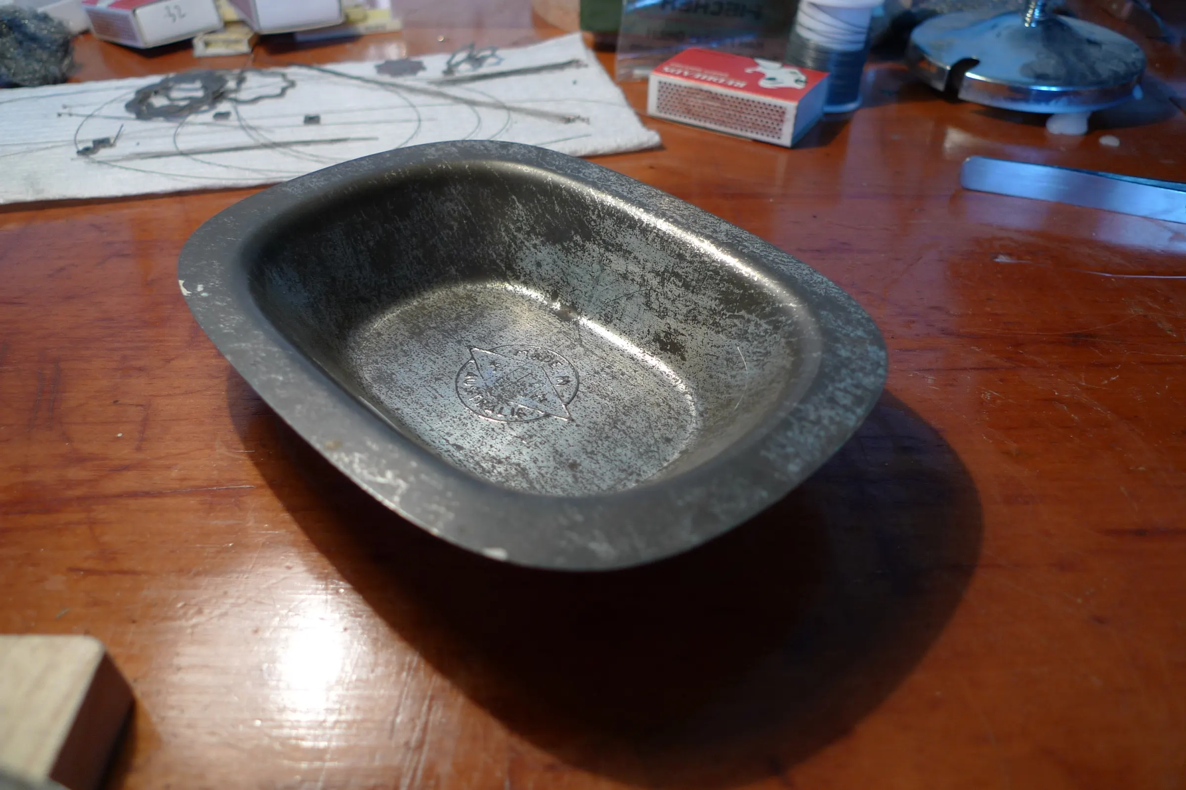 Infinity Affinity II (brooch with pie tin) — image 2 of 5
